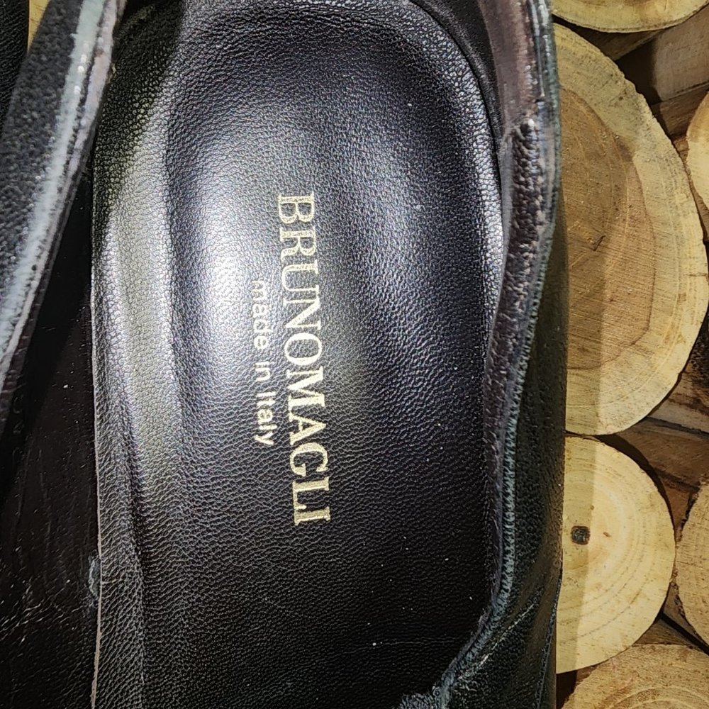 Mens Bruno magli 9.5 leather shoes